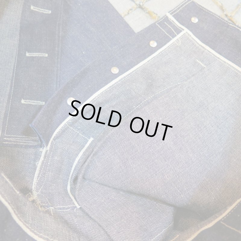 画像9: 【ジョングラッコー】  1910's デニムジーンズ  ネットメーカートラウザー リジッド   John Gluckow JG-01 Netmaker's Trousers  日本製【送料無料】  (9)