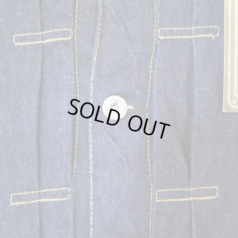 画像6: 【ステュディオ・ダ・ルチザン】  石川台 大戦デニムジャケット   STUDIO D'ARTISANS D4613   日本製【日本国内送料無料】  【WORLD WIDE SHIPPING】 【STUDIO D'ARTISANS】  Ishikawadai War Denim Jacket   STUDIO D'ARTISANS D4613   Made in Japan (6)