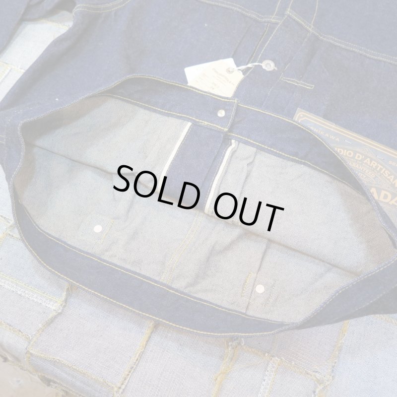 画像9: 【ステュディオ・ダ・ルチザン】  石川台 大戦デニムジャケット   STUDIO D'ARTISANS D4613   日本製【日本国内送料無料】  【WORLD WIDE SHIPPING】 【STUDIO D'ARTISANS】  Ishikawadai War Denim Jacket   STUDIO D'ARTISANS D4613   Made in Japan (9)