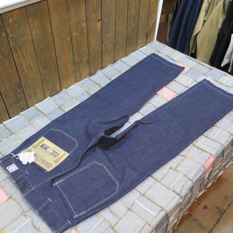 画像3: 【ジョングラッコー】  1910's デニムジーンズ  ネットメーカートラウザー リジッド   John Gluckow JG-01 Netmaker's Trousers  日本製【送料無料】  (3)