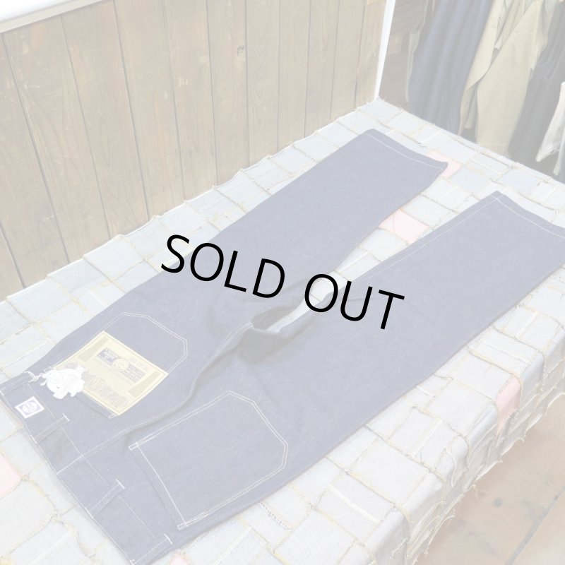 画像3: 【ジョングラッコー】  1910's デニムジーンズ  ネットメーカートラウザー リジッド   John Gluckow JG-01 Netmaker's Trousers  日本製【送料無料】  (3)