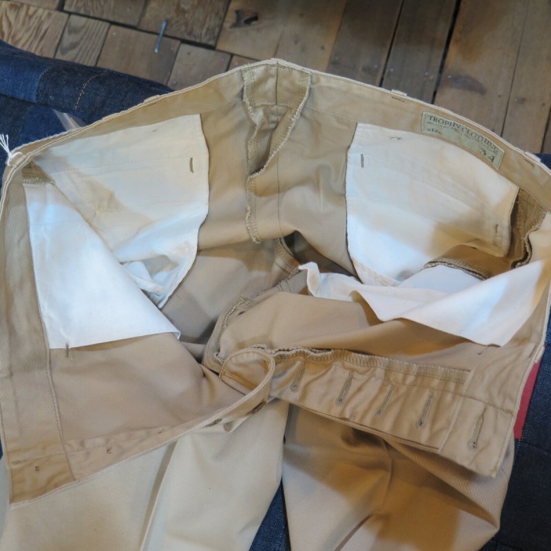 画像10: 【トロフィークロージング】  ヴィンテージミリタリーチノ   TROPHY CLOTHING TR-CIV601  日本製【日本国内送料無料】  【WORLD WIDE SHIPPING】 【Trophy Clothing】  Vintage Military Chino   TROPHY CLOTHING TR-CIV601  Made in Japan (10)