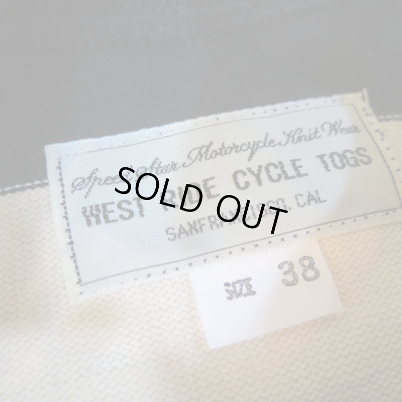 画像3: 【ウエストライド】  ヘヴィボーダー ロングスリーブTシャツ ブラック×クリーム   WEST RIDE 日本製【送料無料】 (3)