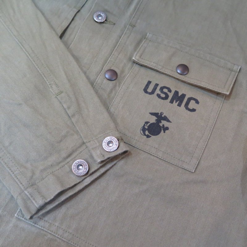 画像6: 【ウエストライド】  USMC M-1944 カスタム ジャケット   WEST RIDE M-1944 CUSTOM JACKET   日本製【送料無料】 (6)