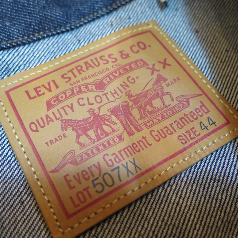 画像3: 【2026年1月入荷予定】 【1953年モデル】  LVC ORGANIC リーバイス セカンドジャケット LEVIS 507XX 1953MODEL 日本製【送料無料】 (3)