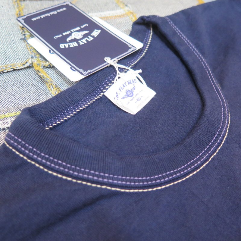 画像5: 【フラットヘッド】  ビンテージスカジャンパターン   イーグル プリントTシャツ   THE FLAT HEAD 日本製【日本国内料無料】  【WORLD WIDE SHIPPING】 【FLAT HEAD】  Vintage Sukajan Pattern   Eagle Print T-Shirt   THE FLAT HEAD Made in Japan (5)