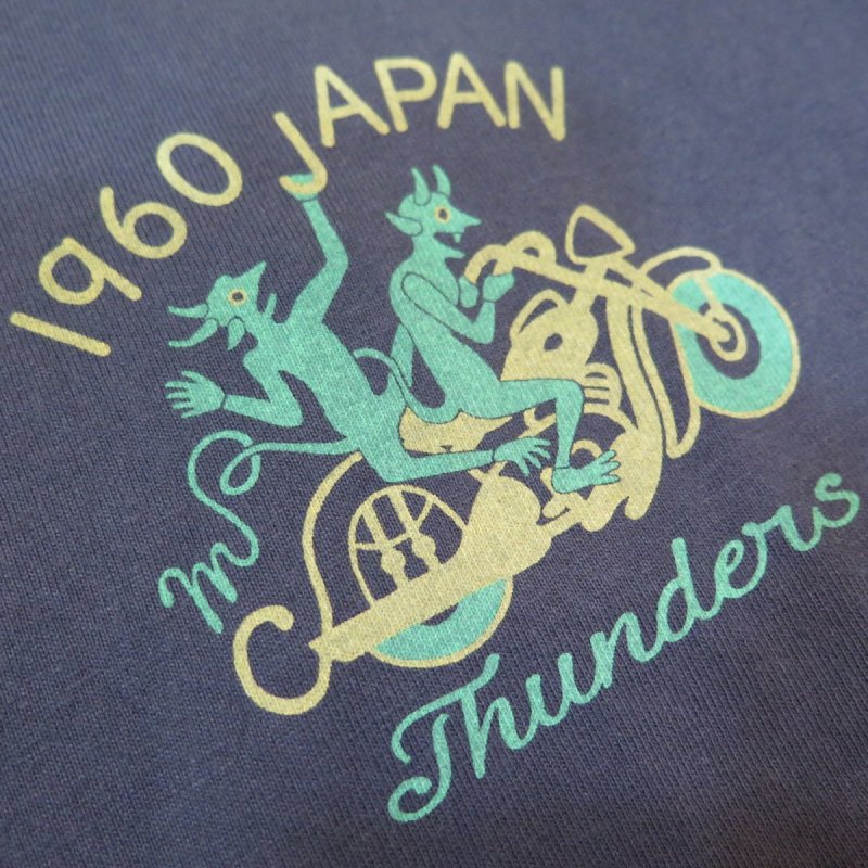 画像8: 【送料無料】 【フェローズ】  THUNDERS M.C 1960JAPAN   プリントTシャツ   Pherrow's 25S-PT13 (8)