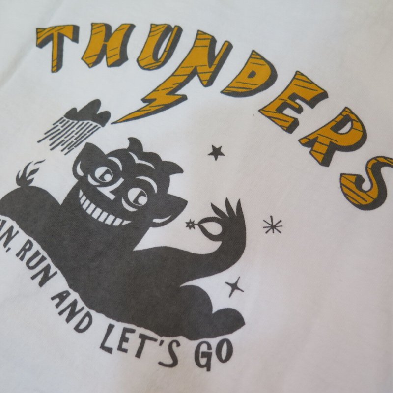 画像5: 【送料無料】 【フェローズ】  THUNDERS M.C 1960JAPAN   プリントTシャツ   Pherrow's 25S-PT13 (5)