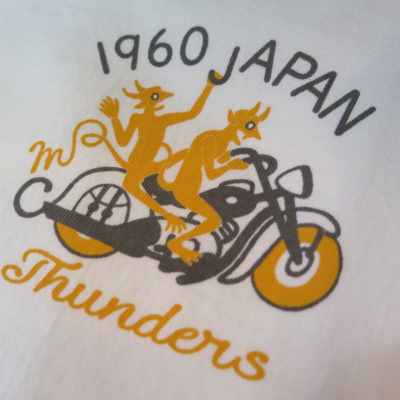 画像4: 【送料無料】 【フェローズ】  THUNDERS M.C 1960JAPAN   プリントTシャツ   Pherrow's 25S-PT13 (4)