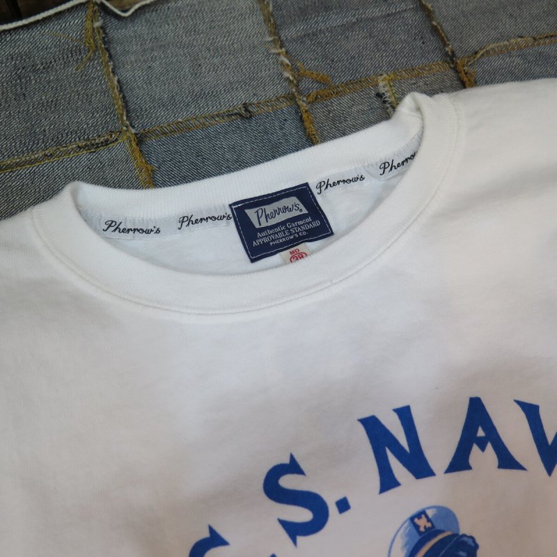 画像9: 【送料無料】 【フェローズ】  U.S.S. NAVY HAWAII プリントTシャツ   Pherrow's 25S-PT8 (9)