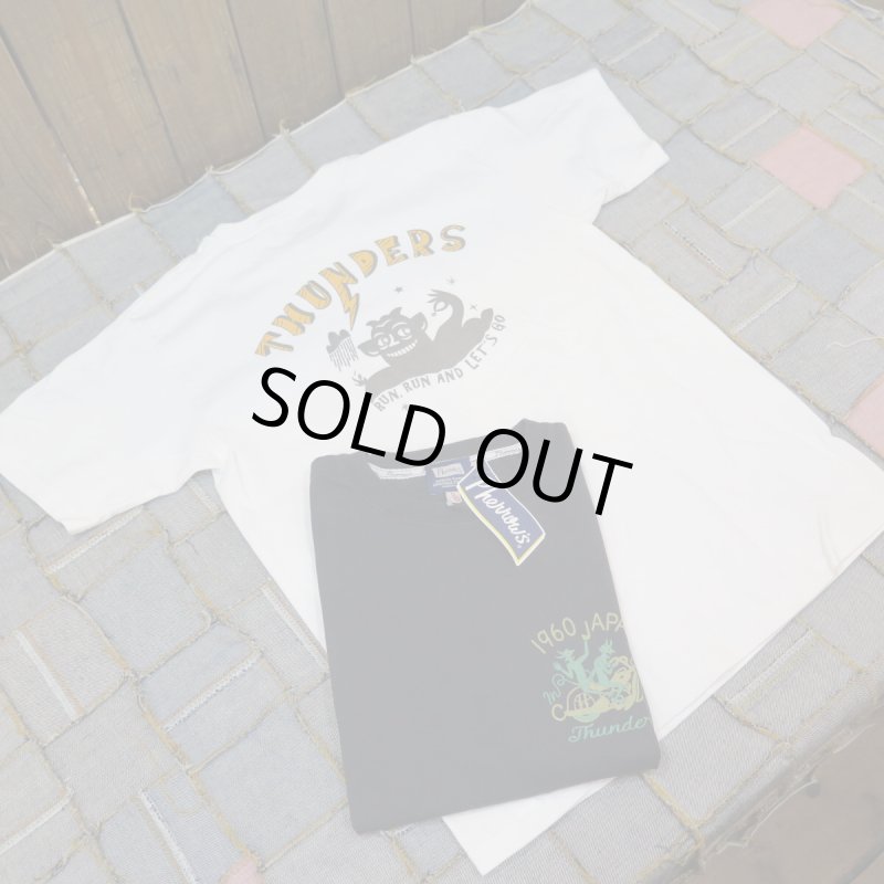 画像1: 【送料無料】 【フェローズ】  THUNDERS M.C 1960JAPAN   プリントTシャツ   Pherrow's 25S-PT13 (1)