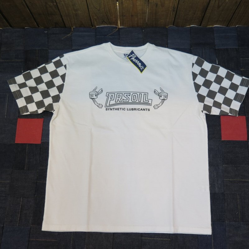 画像2: 【フェローズ】   PRS OIL プリントTシャツ   Pherrow's 25S-PSPT1   日本製【送料無料】  (2)