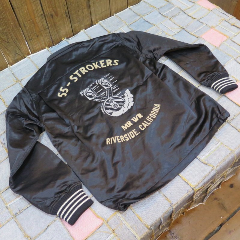 画像2: 【ウエストライド】  55-STROKERS   50's カスタム ドリズラージャケット スイングトップ   WEST RIDE DRIZZLER JACKET   日本製【送料無料】 (2)