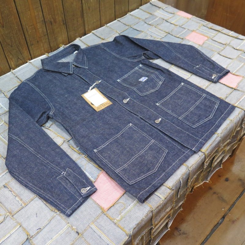 画像1: 【ウエストライド】  1940's 3ポケット 大戦 デニムカバーオール   WEST RIDE   日本製【送料無料】 (1)