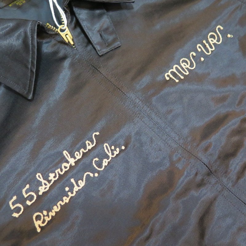 画像7: 【ウエストライド】  55-STROKERS   50's カスタム ドリズラージャケット スイングトップ   WEST RIDE DRIZZLER JACKET   日本製【送料無料】 (7)