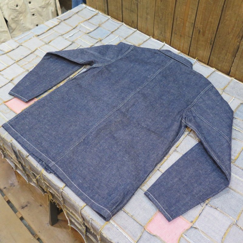 画像2: 【ウエストライド】  1940's 3ポケット 大戦 デニムカバーオール   WEST RIDE   日本製【送料無料】 (2)