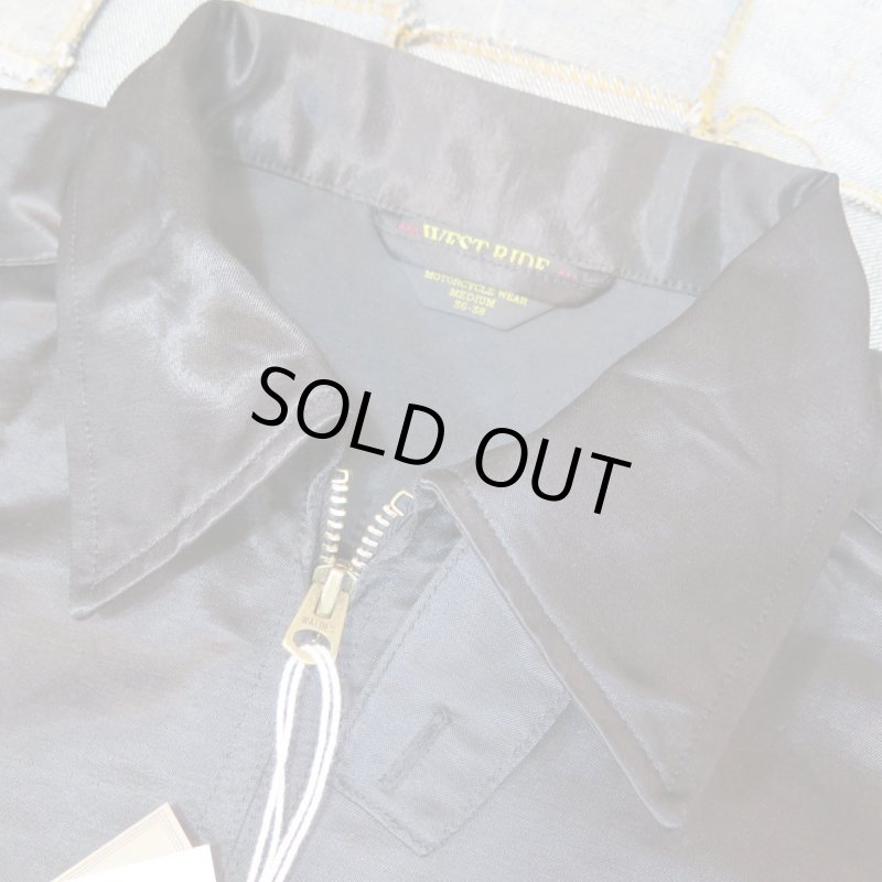 画像4: 【ウエストライド】  55-STROKERS   50's カスタム ドリズラージャケット スイングトップ   WEST RIDE DRIZZLER JACKET   日本製【送料無料】 (4)