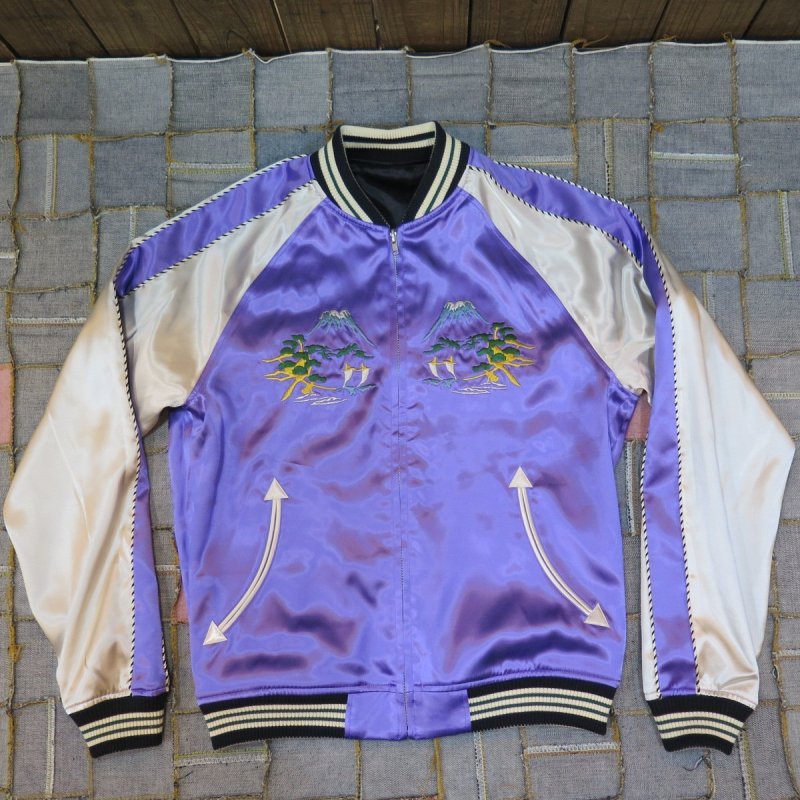 画像8: 【フラットヘッド】  スーベニアジャケット スカジャン   タイガー&ジャパン マップ   THE FLAT HEAD 日本製【日本国内送料無料】  【WORLD WIDE SHIPPING】 【FLAT HEAD】  Souvenir Jacket Sukajan   Tiger & Japan Map   THE FLAT HEAD Made in Japan (8)