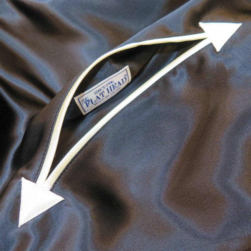 画像5: 【フラットヘッド】  スーベニアジャケット スカジャン   タイガー&ジャパン マップ   THE FLAT HEAD 日本製【日本国内送料無料】  【WORLD WIDE SHIPPING】 【FLAT HEAD】  Souvenir Jacket Sukajan   Tiger & Japan Map   THE FLAT HEAD Made in Japan (5)