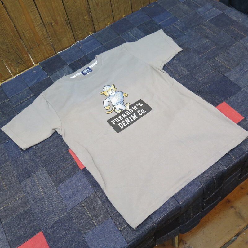 画像1: 【送料無料】  【フェローズ】   カレッジモチーフ アニマル プリントTシャツ   Pherrow's 25S-PT16  (1)