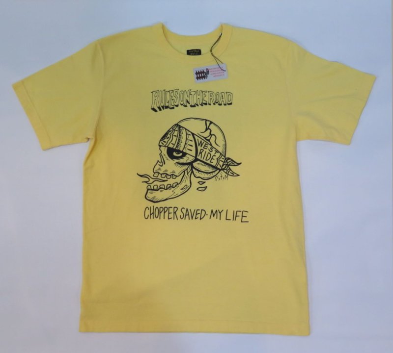 画像7: 【送料無料】 【ウエストライド】   THE GHOST 半袖プリントTシャツ   WEST RIDE 日本製 (7)