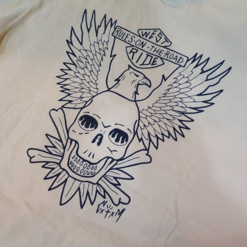 画像10: 【送料無料】 【ウエストライド】   THE GHOST 半袖プリントTシャツ   WEST RIDE 日本製 (10)