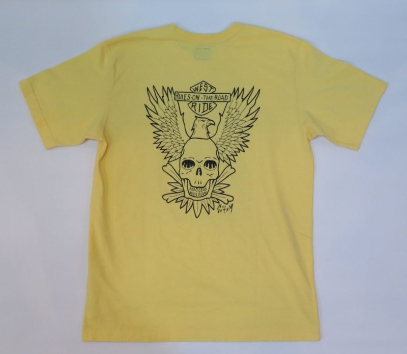 画像8: 【送料無料】 【ウエストライド】   THE GHOST 半袖プリントTシャツ   WEST RIDE 日本製 (8)