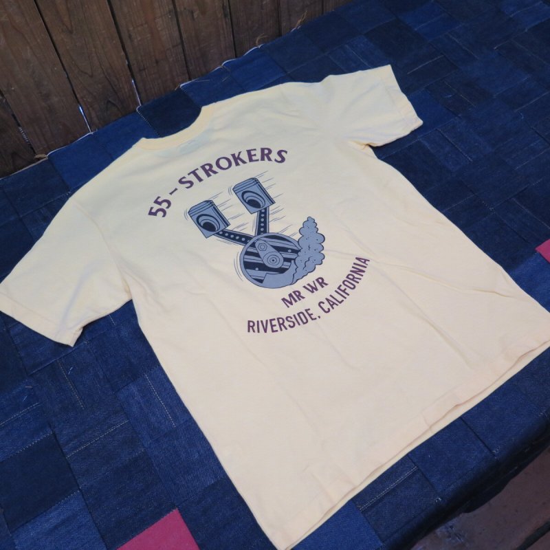 画像6: 【送料無料】 【ウエストライド】  55-STROKERS 半袖プリントTシャツ   WEST RIDE PT.TEE.25-04 日本製 (6)