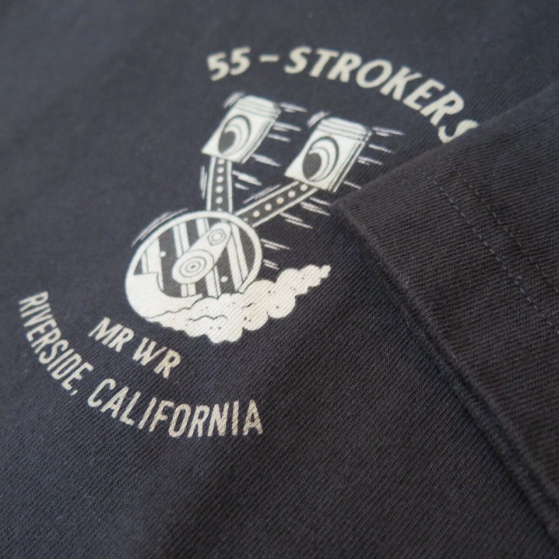 画像10: 【送料無料】 【ウエストライド】  55-STROKERS 半袖プリントTシャツ   WEST RIDE PT.TEE.25-04 日本製 (10)