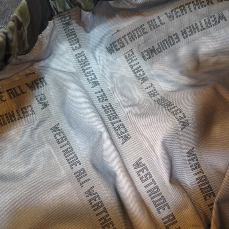 画像9: 【ウエストライド】  SUPPLEXナイトタイガーカモ   完全防水カーゴパンツ   WEST RIDE 日本製【送料無料】 (9)