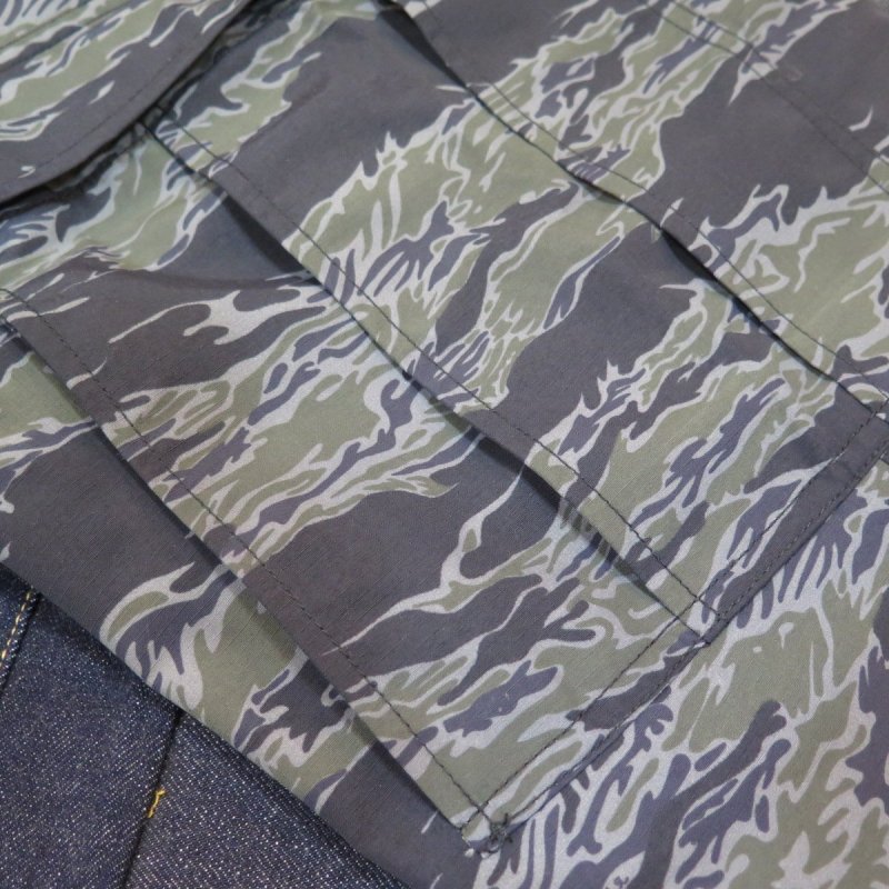 画像7: 【ウエストライド】  SUPPLEXナイトタイガーカモ   完全防水カーゴパンツ   WEST RIDE 日本製【送料無料】 (7)