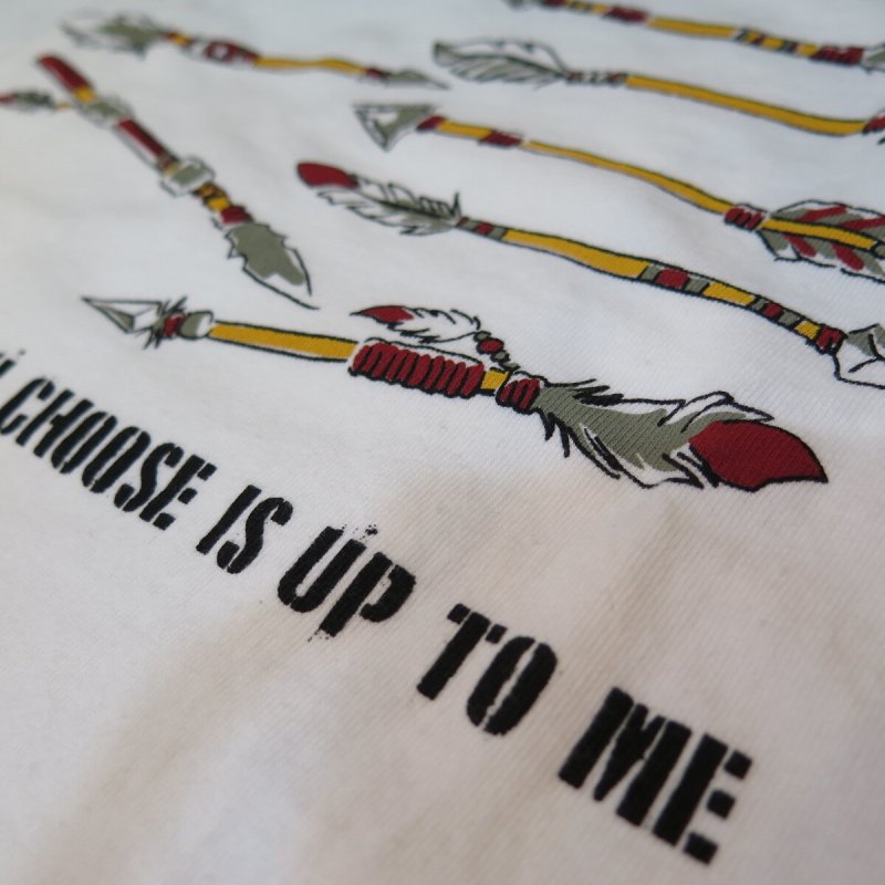 画像6: 【送料無料】 【ウエストライド】  槍/矢 インディアンスラング 半袖プリントTシャツ   WEST RIDE 日本製 (6)