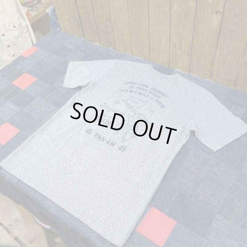 画像1: 【送料無料】 【ウエストライド】   パンナム 半袖プリントTシャツ   WEST RIDE 日本製 (1)