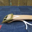 画像2: 【9月前後の受注製作】 【kiwami leathers】 ジーンズ専用ベルト ベンズ サドルレザー ナチュラル 15サイズ 日本製【送料無料】 (2)