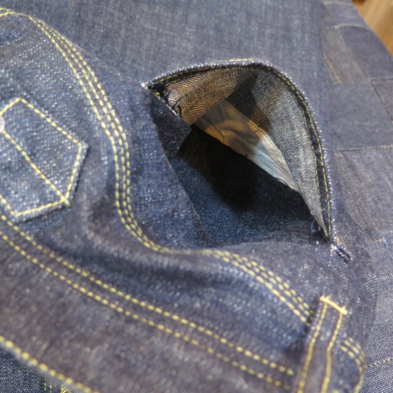 画像9: 【トロフィークロージング】   ウェストオーバーオール ダートデニム ジーンズ   TROPHY CLOTHING 1604   日本製【日本国内送料無料】  【WORLD WIDE SHIPPING】 【Trophy Clothing】   West Overalls Dirt Denim Jeans   TROPHY CLOTHING 1604   Made in Japan (9)