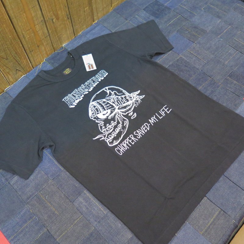 画像11: 【送料無料】 【ウエストライド】   THE GHOST 半袖プリントTシャツ   WEST RIDE 日本製 (11)