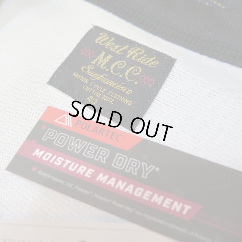 画像5: 【ウエストライド】  パワードライ   ボーダーロングスリーブＴシャツ   WEST RIDE 日本製【送料無料】 (5)