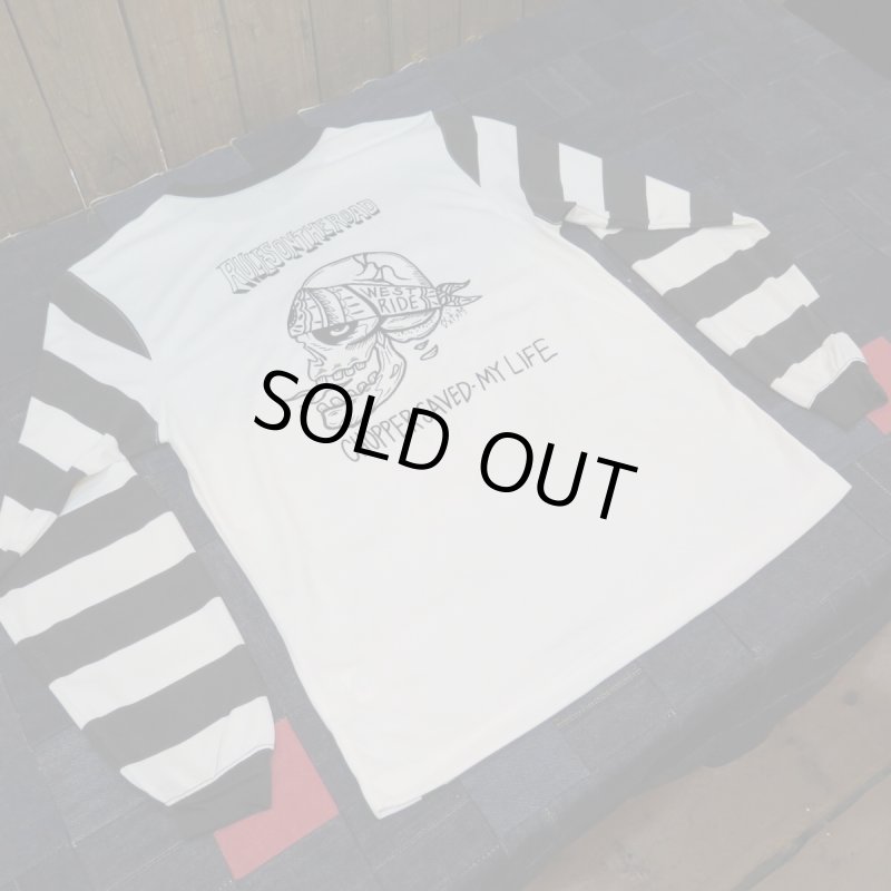 画像3: 【ウエストライド】  パワードライ   ボーダーロングスリーブＴシャツ   WEST RIDE 日本製【送料無料】 (3)