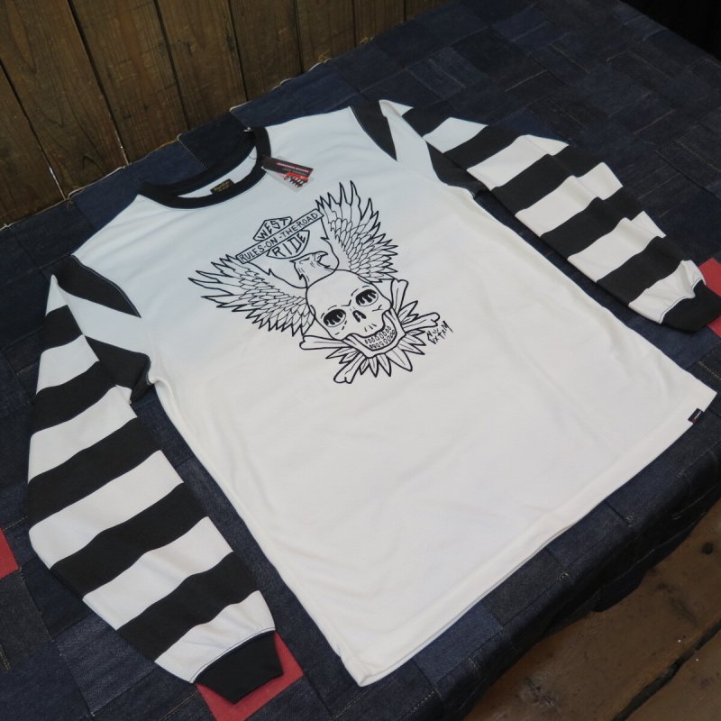 画像2: 【ウエストライド】  パワードライ   ボーダーロングスリーブTシャツ   WEST RIDE 日本製【送料無料】 (2)