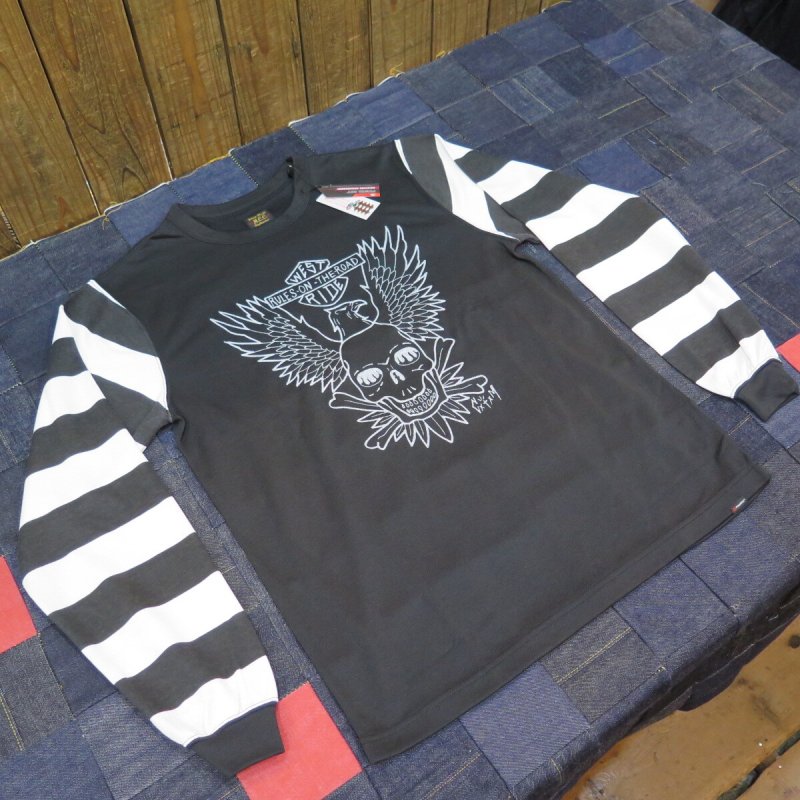 画像6: 【ウエストライド】  パワードライ   ボーダーロングスリーブTシャツ   WEST RIDE 日本製【送料無料】 (6)
