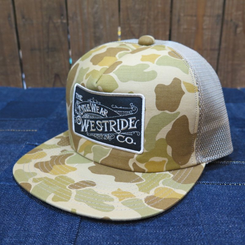 画像4: 【送料無料】 【ウエストライド】  カンパニーロゴ メッシュキャップ   WEST RIDE 日本製 (4)