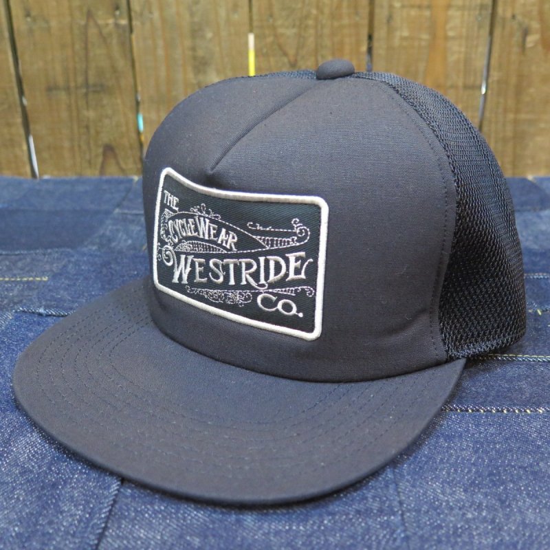 画像3: 【送料無料】 【ウエストライド】  カンパニーロゴ メッシュキャップ   WEST RIDE 日本製 (3)