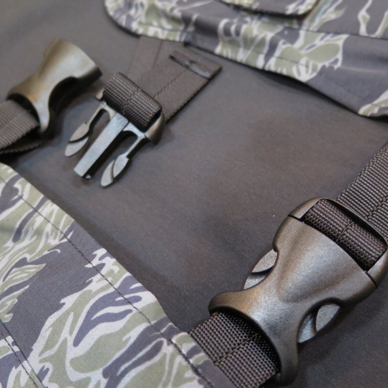 画像7: 【ウエストライド】  オンザロードベスト   ゲームベスト/ツーリングベスト   ナイトタイガーカモ   WEST RIDE 日本製【送料無料】 (7)