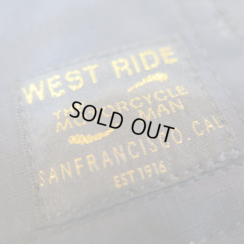 画像3: 【ウエストライド】  オンザロードベスト   ゲームベスト/ツーリングベスト ブラック   WEST RIDE 日本製【送料無料】 (3)