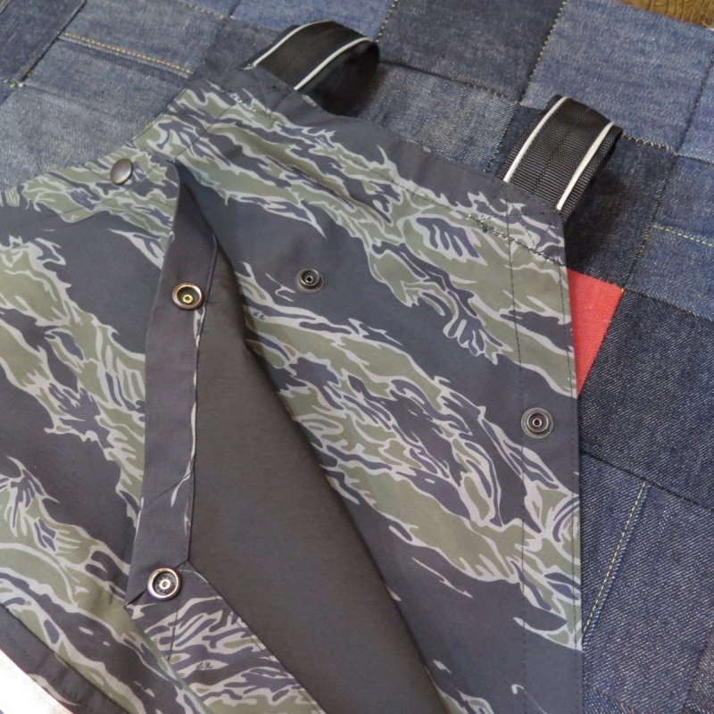 画像8: 【ウエストライド】  オンザロードベスト   ゲームベスト/ツーリングベスト   ナイトタイガーカモ   WEST RIDE 日本製【送料無料】 (8)