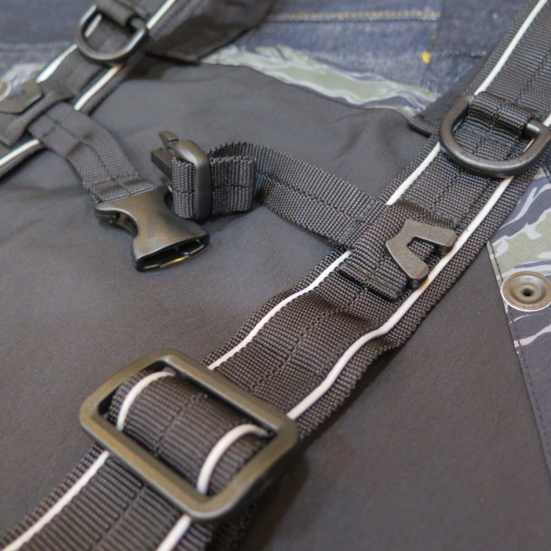 画像6: 【ウエストライド】  オンザロードベスト   ゲームベスト/ツーリングベスト   ナイトタイガーカモ   WEST RIDE 日本製【送料無料】 (6)