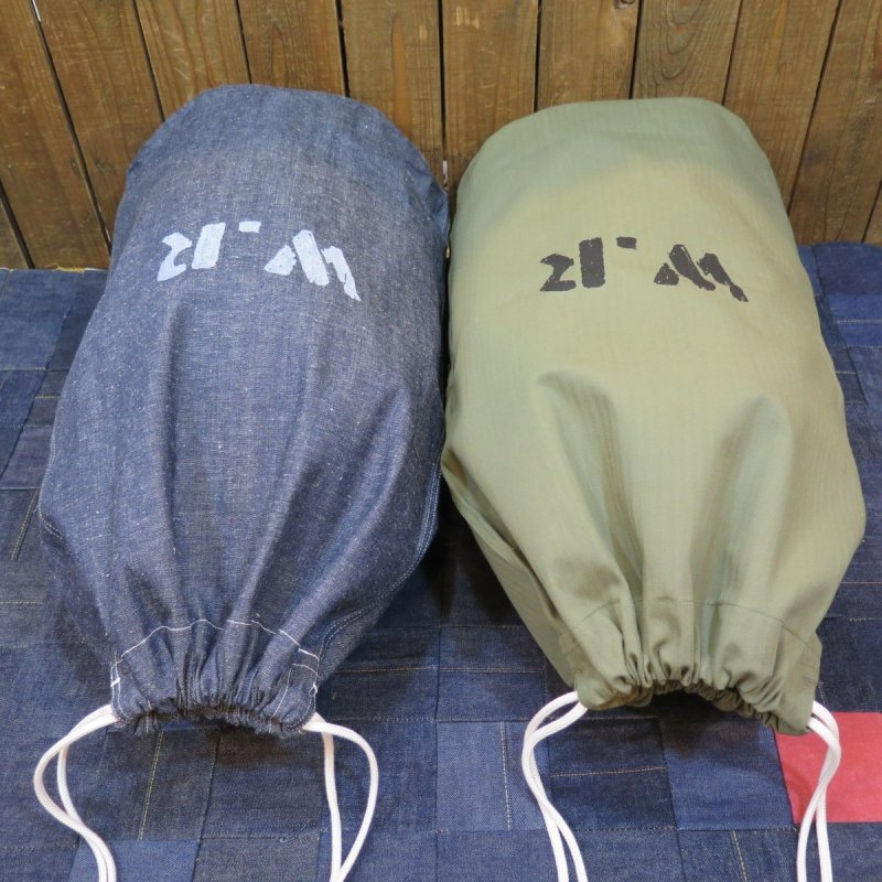 画像2: 【ウエストライド】  アーミーバッグ Lサイズ   WEST RIDE 日本製【送料無料】 (2)