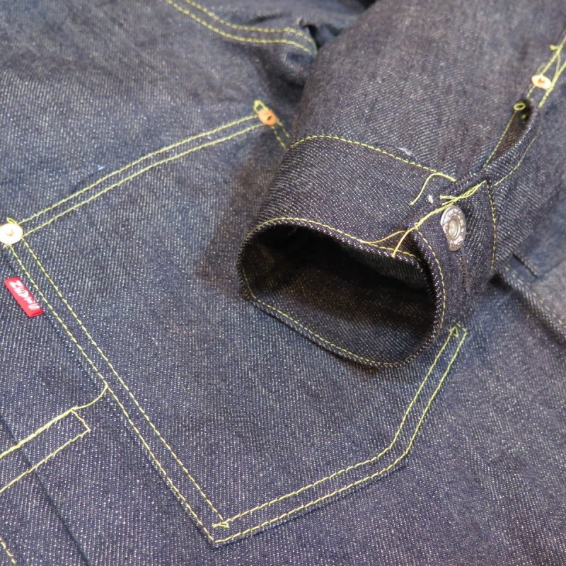 画像8: 【銀行振込】 【HIZUMI WWII】 S906XX 1940's model  ”歪み”大戦モデル デニムジャケット 日本製  【WORLD WIDE SHIPPING】 【HIZUMI WWII】 S906XX 1940's model  “Distortion” WWII Model Denim Jacket Made in Japan (8)