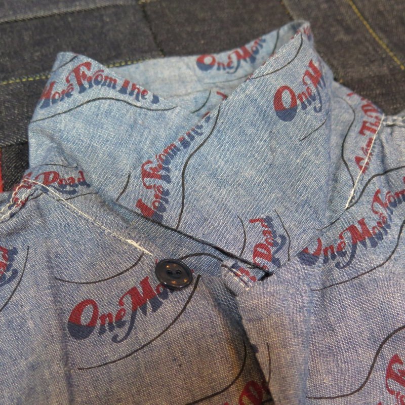画像7: 【SALE セール商品】 【ウエストライド】  1940's CAMPUS   半袖 総柄ループシャツ   WEST RIDE 日本製【送料無料】 (7)
