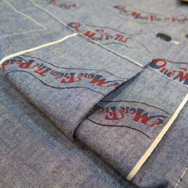 画像10: 【SALE セール商品】 【ウエストライド】  1940's CAMPUS   半袖 総柄ループシャツ   WEST RIDE 日本製【送料無料】 (10)